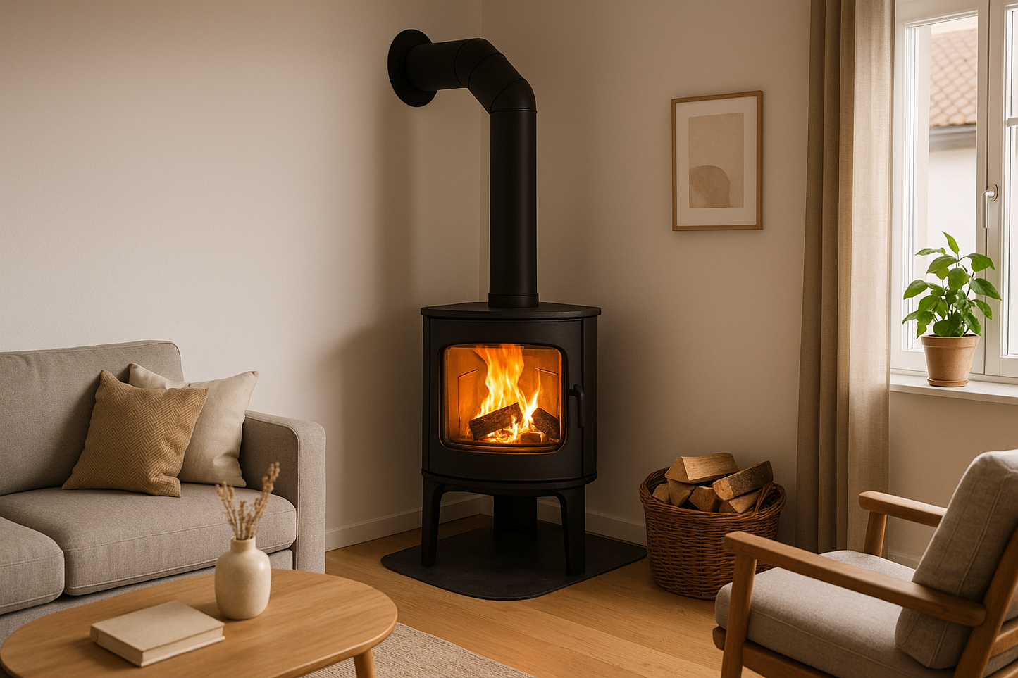 Hörnkamin – Optimal hörnlösning för jämn värme