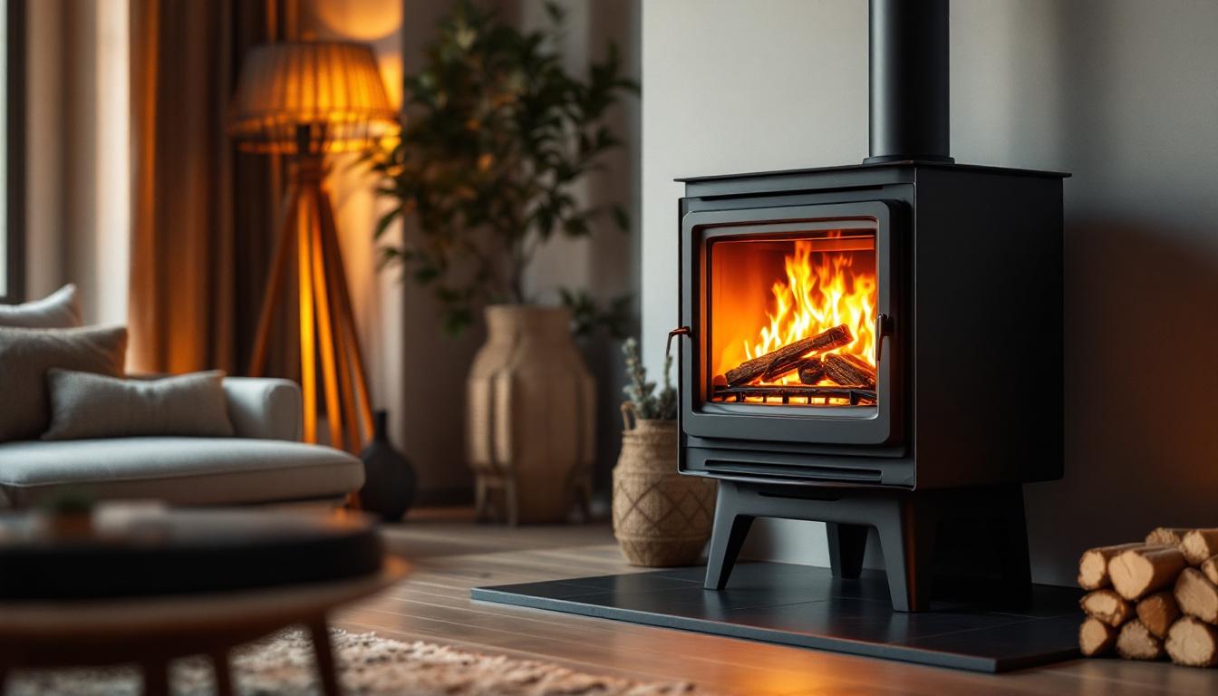 Modern vedkamin – Ren design och hög verkningsgrad