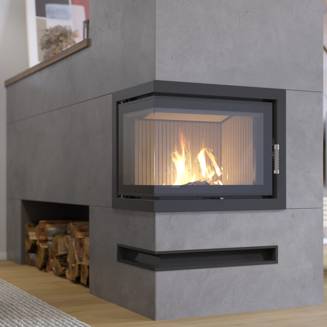 Roten spisinsats vänster hörn