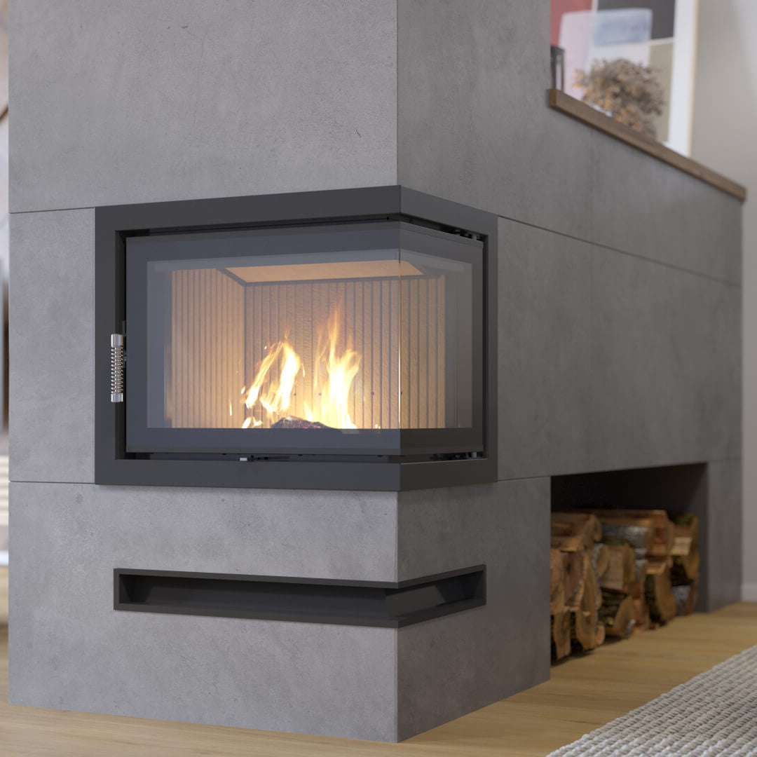 Roten spisinsats höger hörn