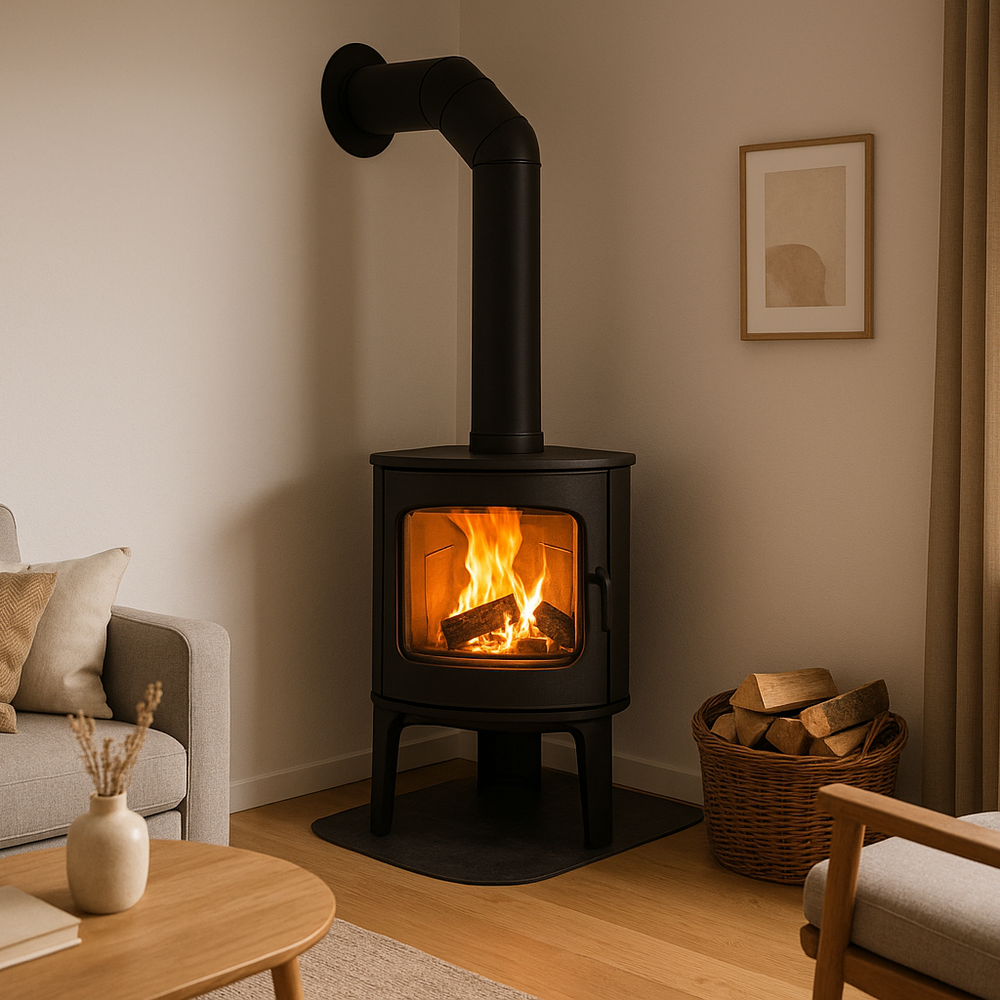 Hörnkamin – Optimal hörnlösning för jämn värme