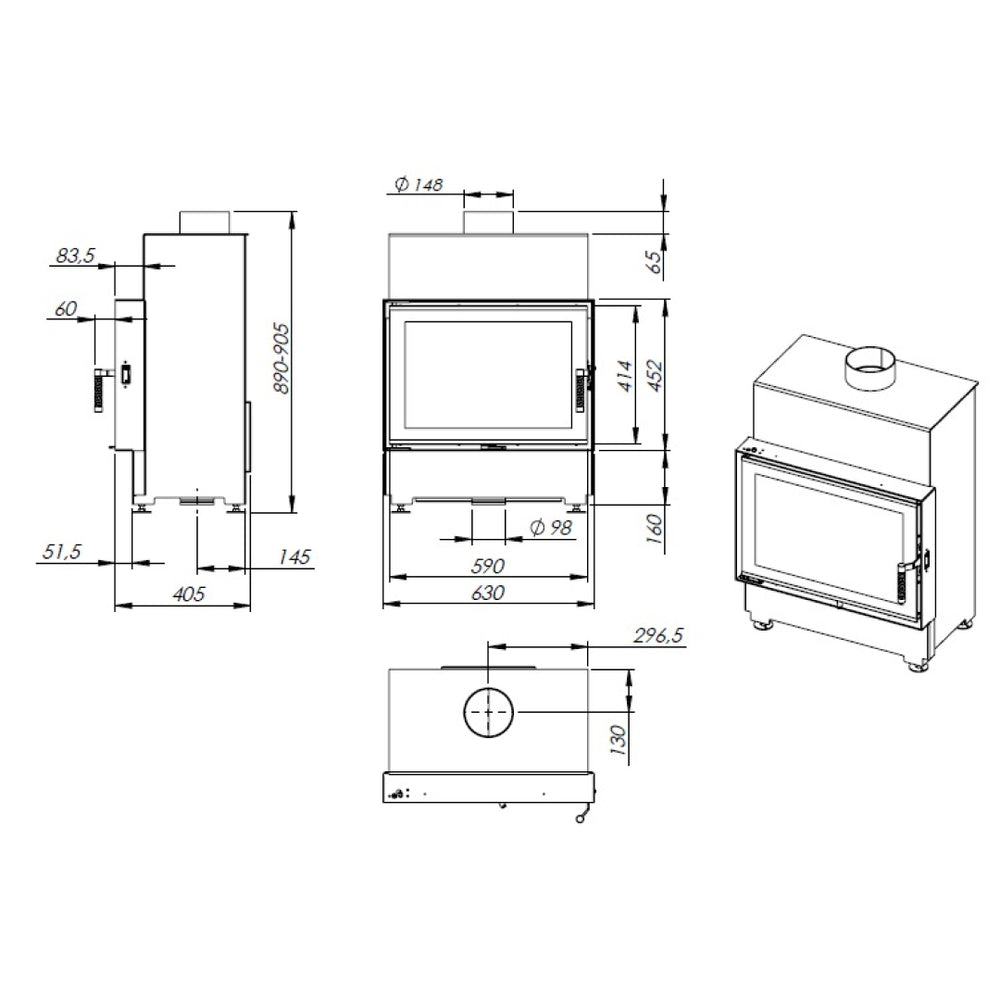 
                      
                        Roten spisinsats standard
                      
                    